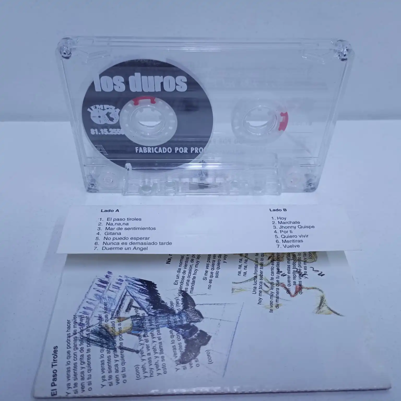 Los Duros – Historias y ficciones en un bar (CASSETTE) - Imagen 2