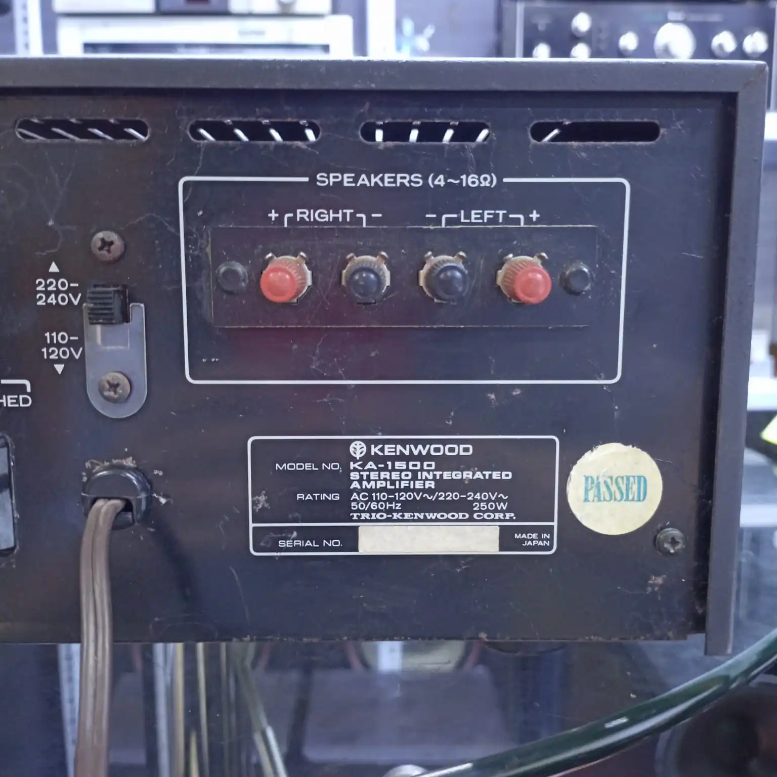 Amplificador Kenwood KA – 1500 - Imagen 4
