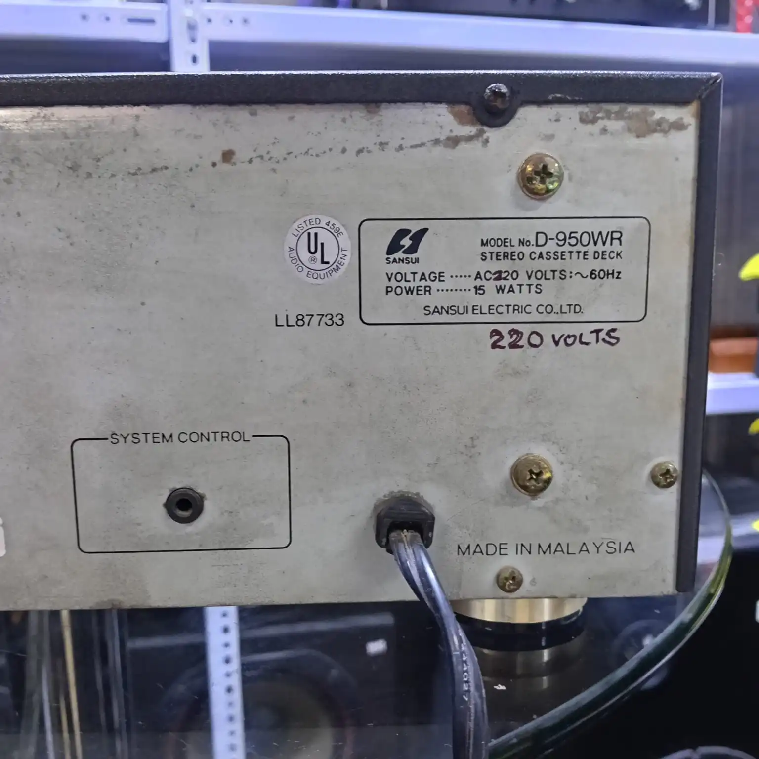 Doble Casetera Sansui D-950WR - Imagen 5