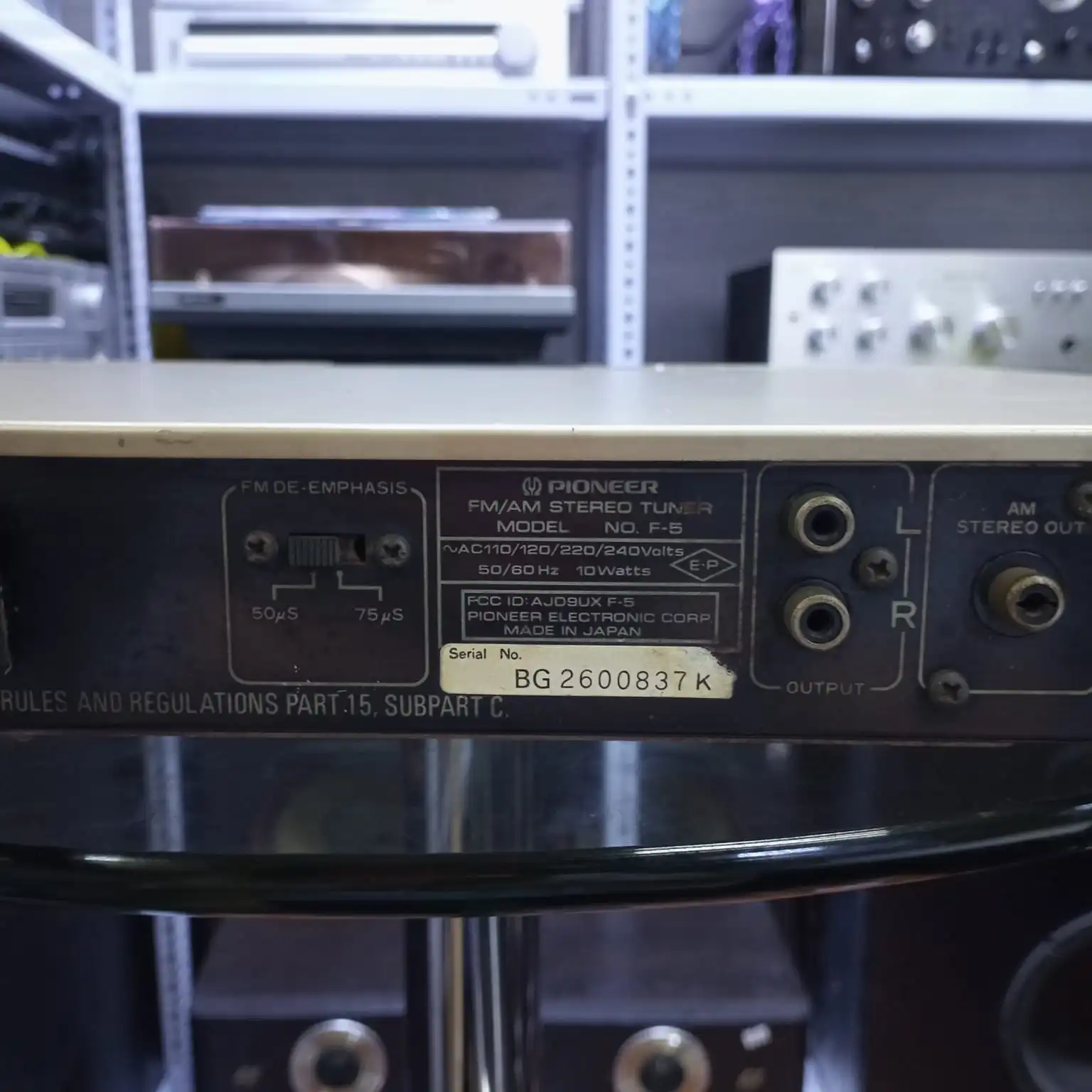 Tuner Pioneer F – 5 - Imagen 2