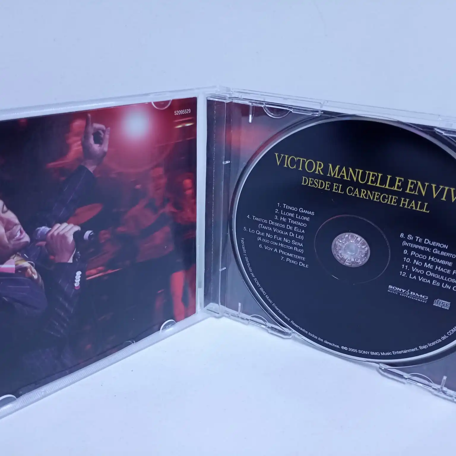 Victor Manuelle – En Vivo Desde El Carnegie Hall (CD) - Imagen 2