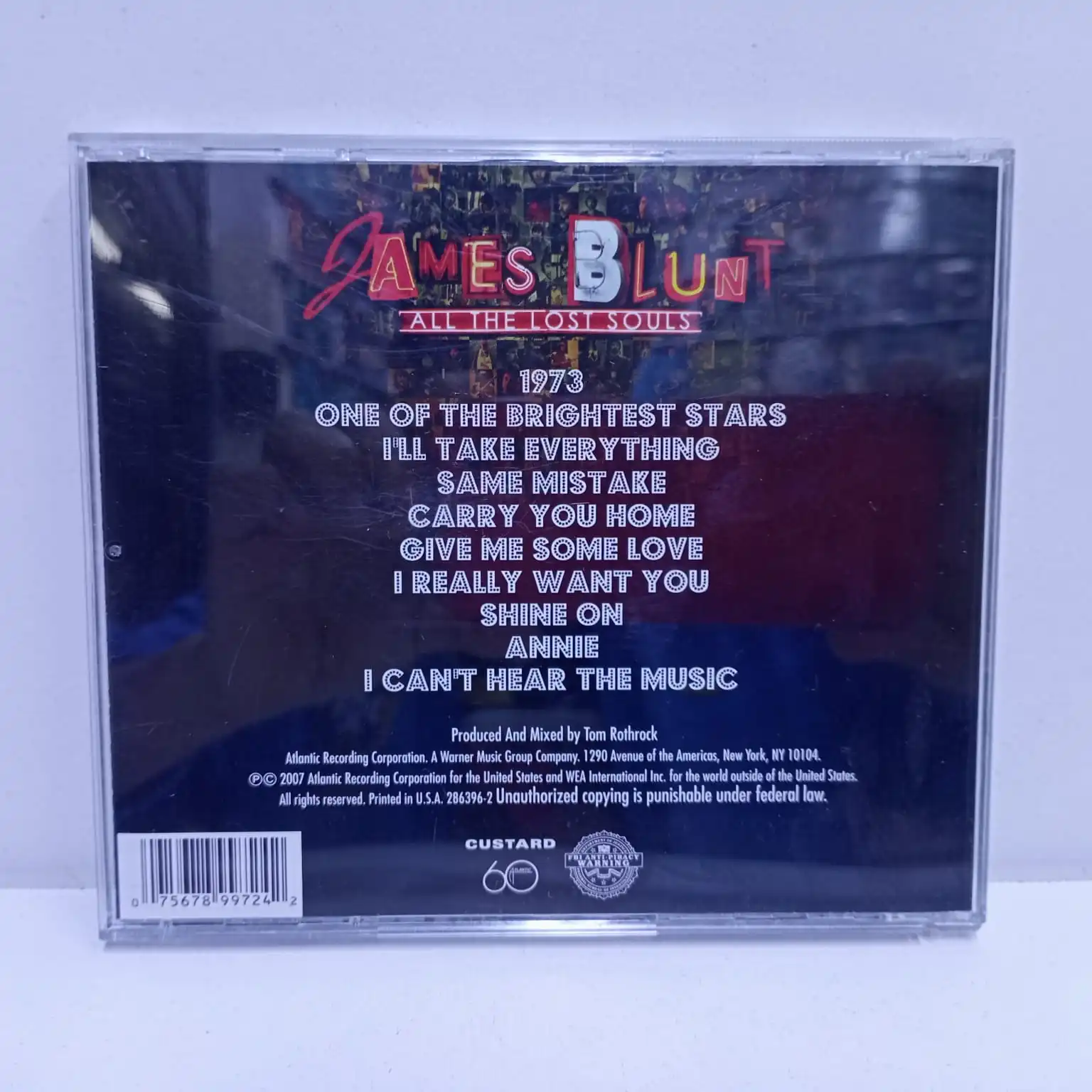 James Blunt – All The Lost Souls (CD) - Imagen 3
