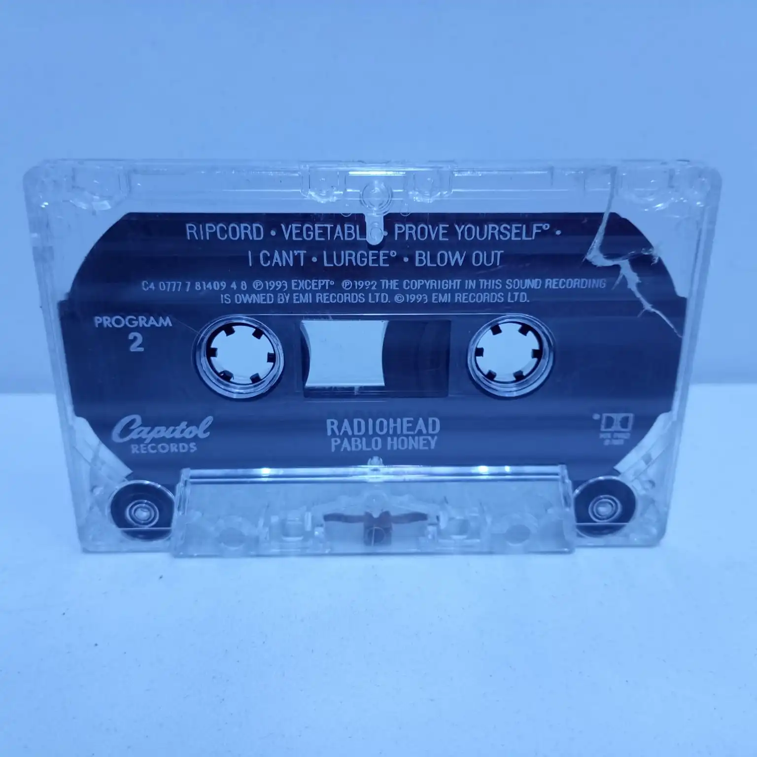 Radiohead – Pablo honey (CASSETTE) - Imagen 2