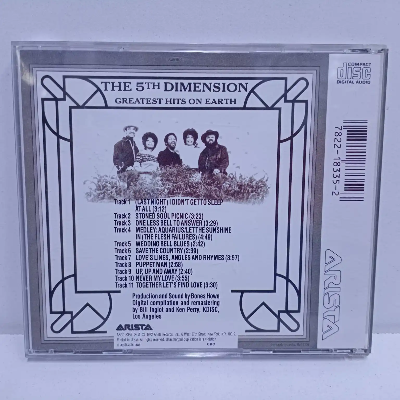 The 5th Dimension – Greatest Hits On Earth (CD) - Imagen 2