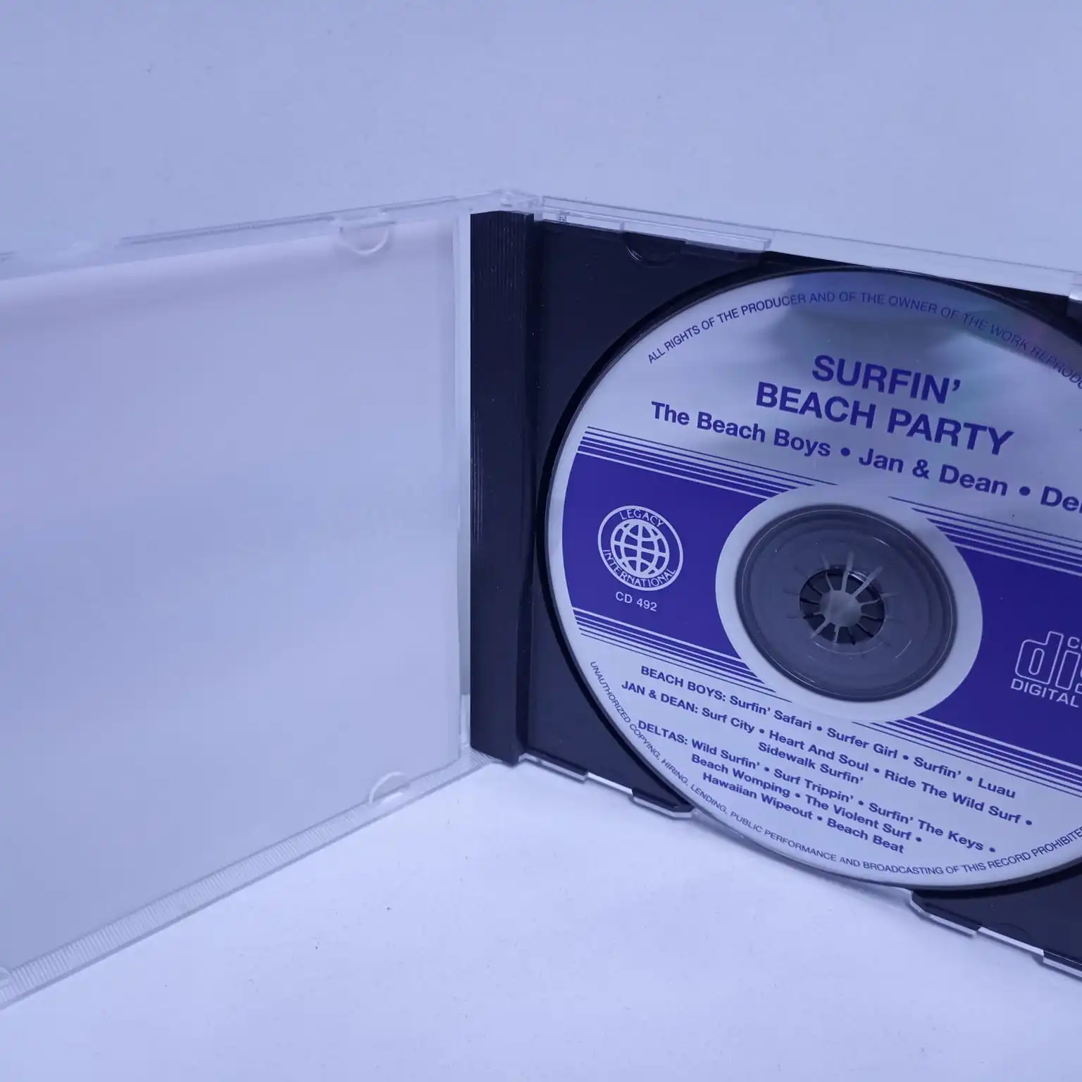 The Beach Boys – Jan & Dean – Deltas – Surfin’ Beach Party (CD) - Imagen 2
