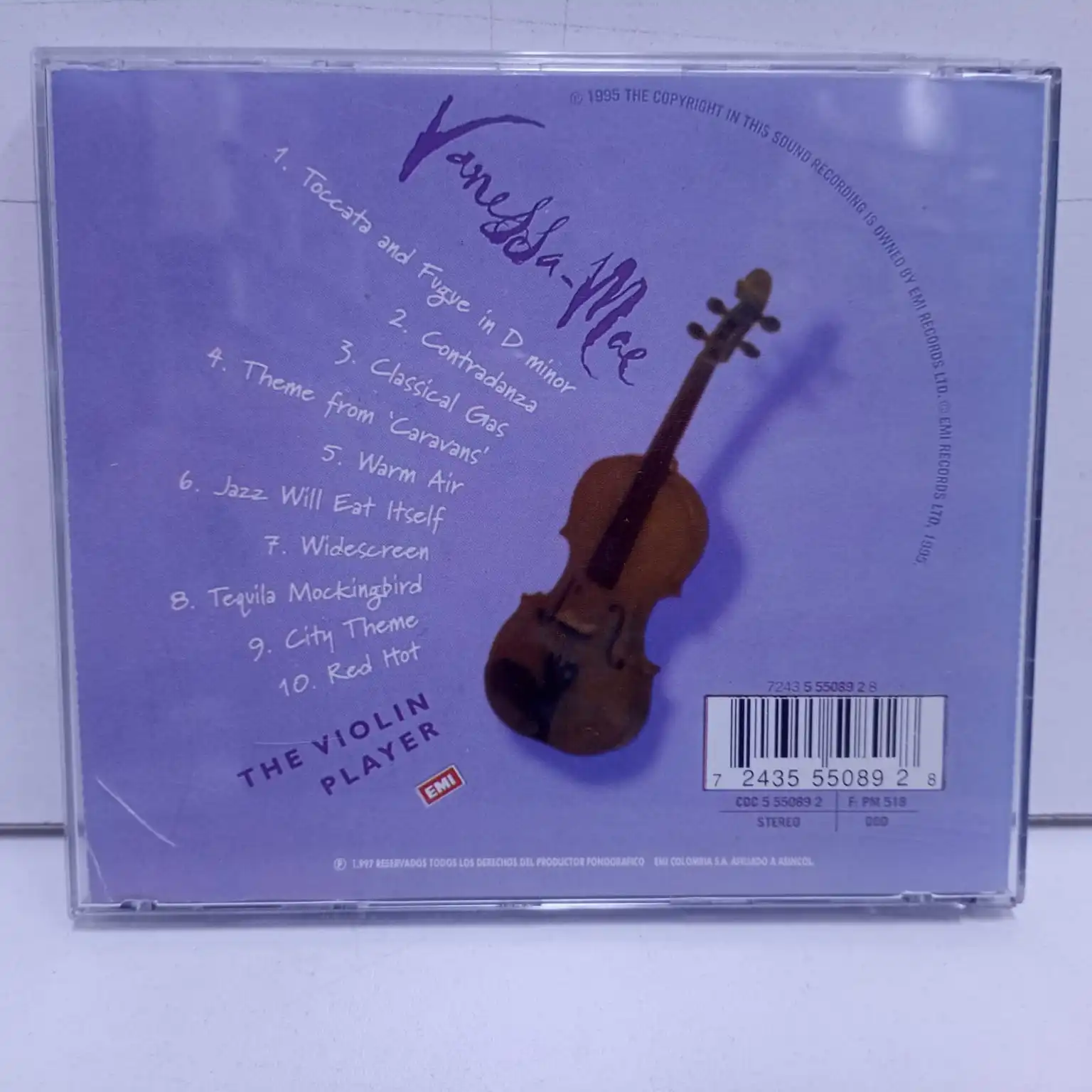 Vanessa-Mae – The Violin Player (CD) - Imagen 3