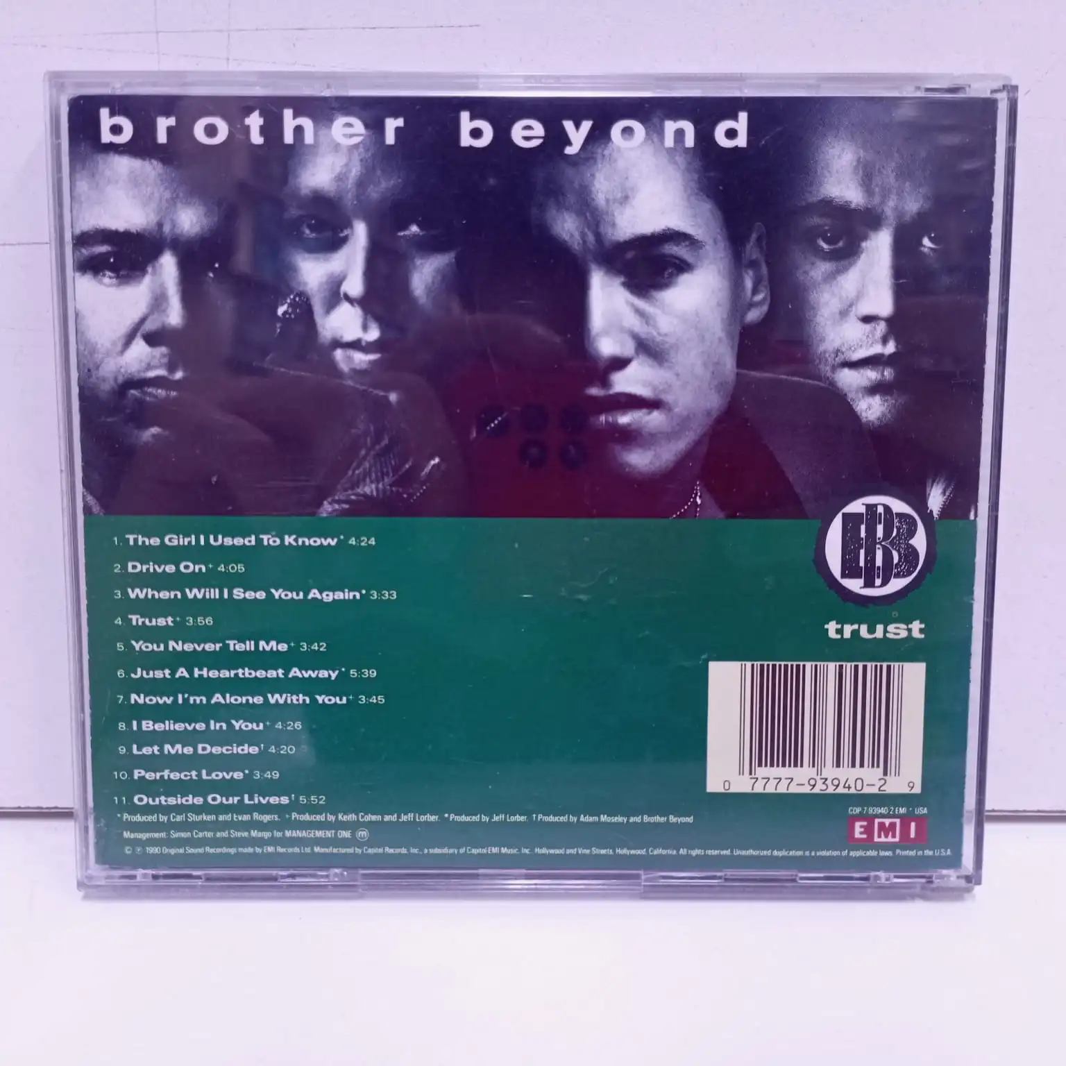 Brother Beyond – Trust (CD) - Imagen 2