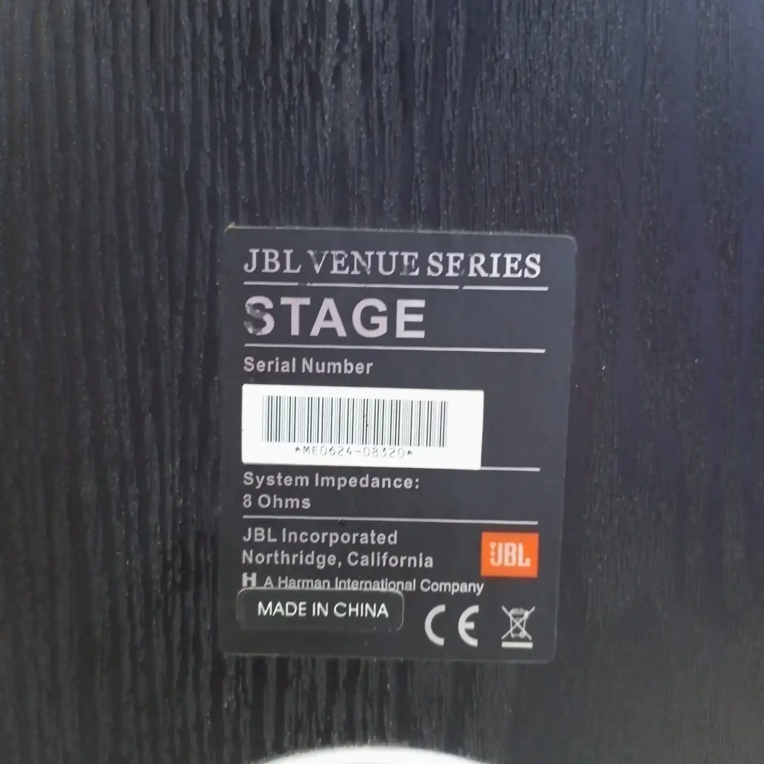 Parlantes JBL VENUE SERIES STAGE (110 W.) - Imagen 3