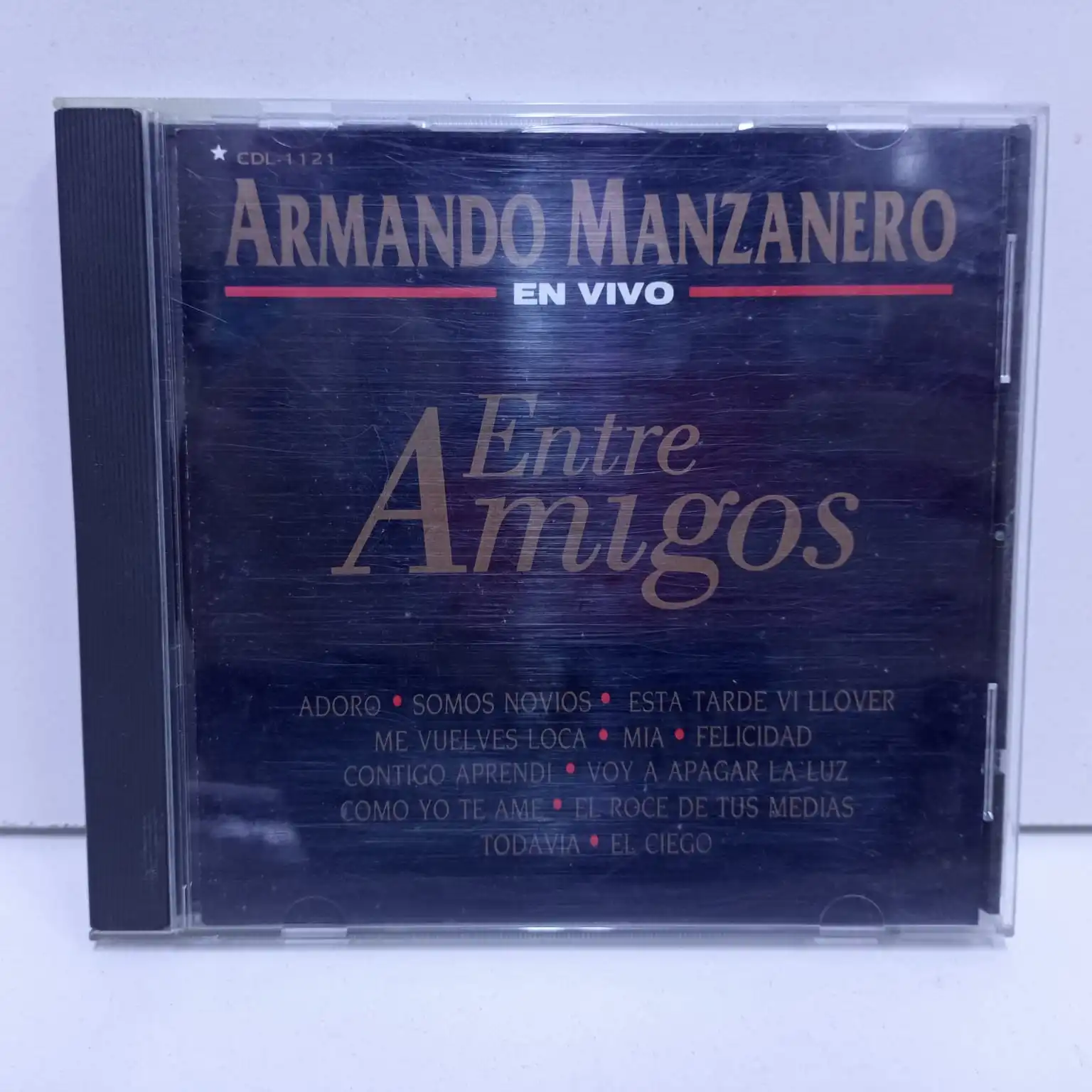 Armando Manzanero – En Vivo Entre Amigos (CD)