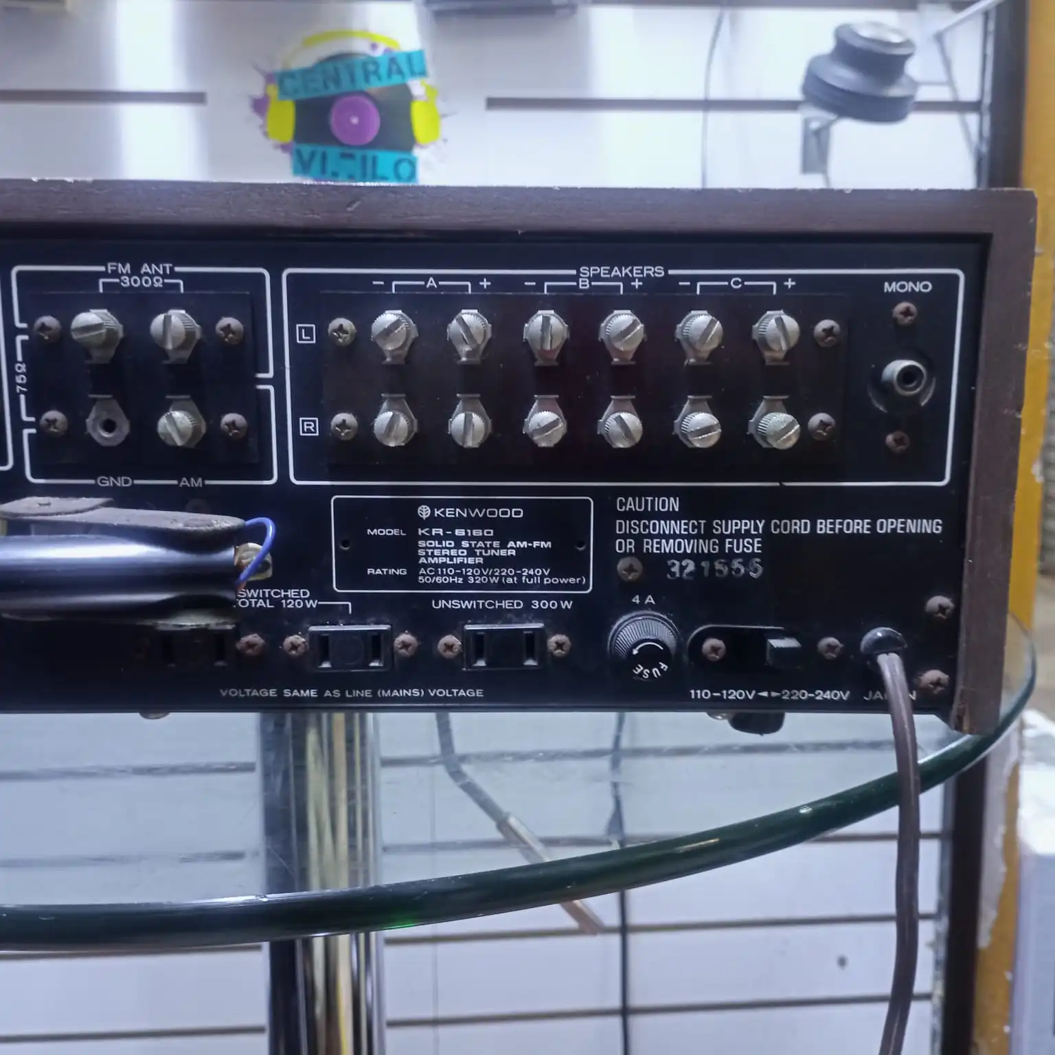 Amplificador Stereo Receiver Kenwood KR – 6160 - Imagen 3