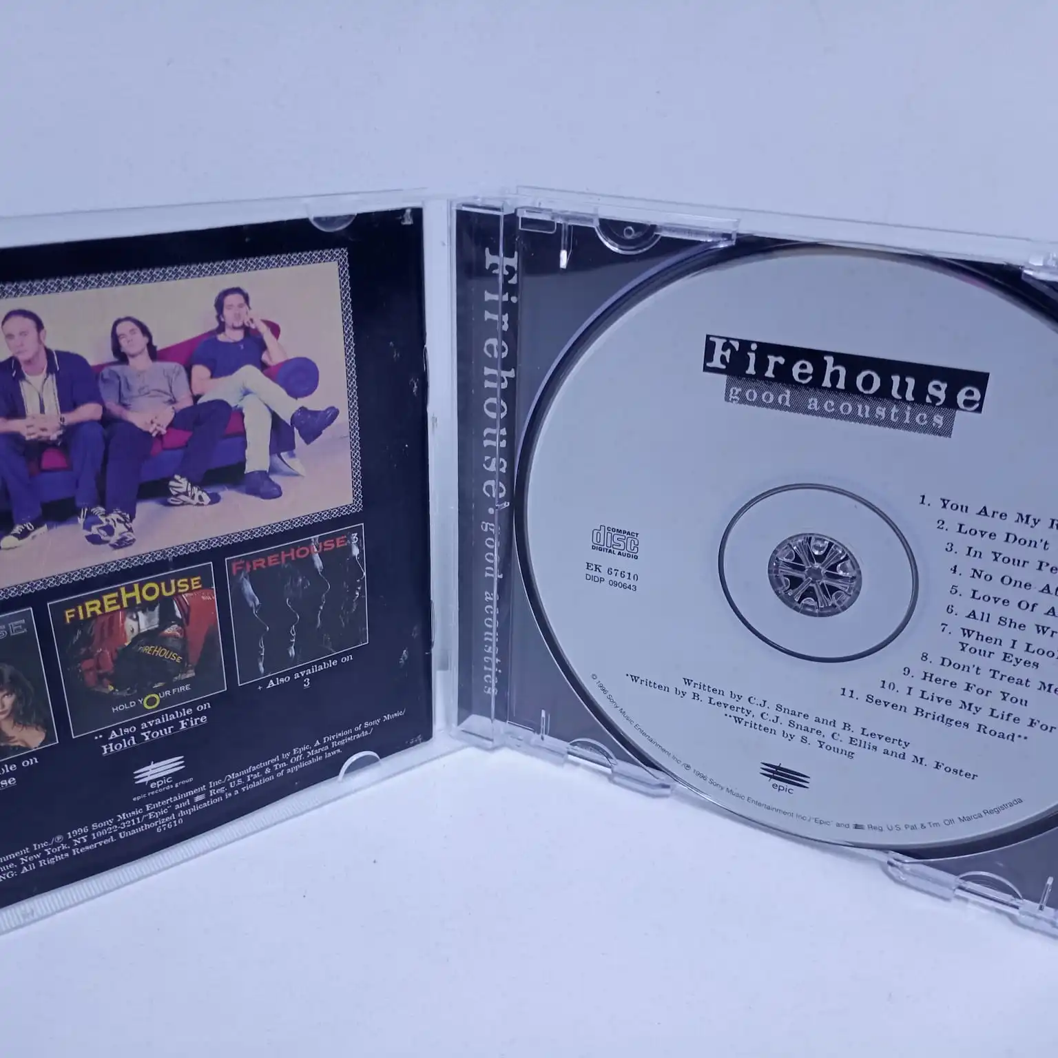 Firehouse – Good Acoustics (CD) - Imagen 3
