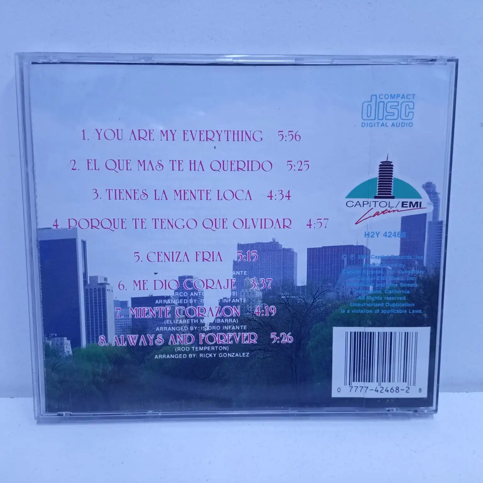 Johnny Ray, Salsa Con Clase – You Are My Everything (CD) - Imagen 2