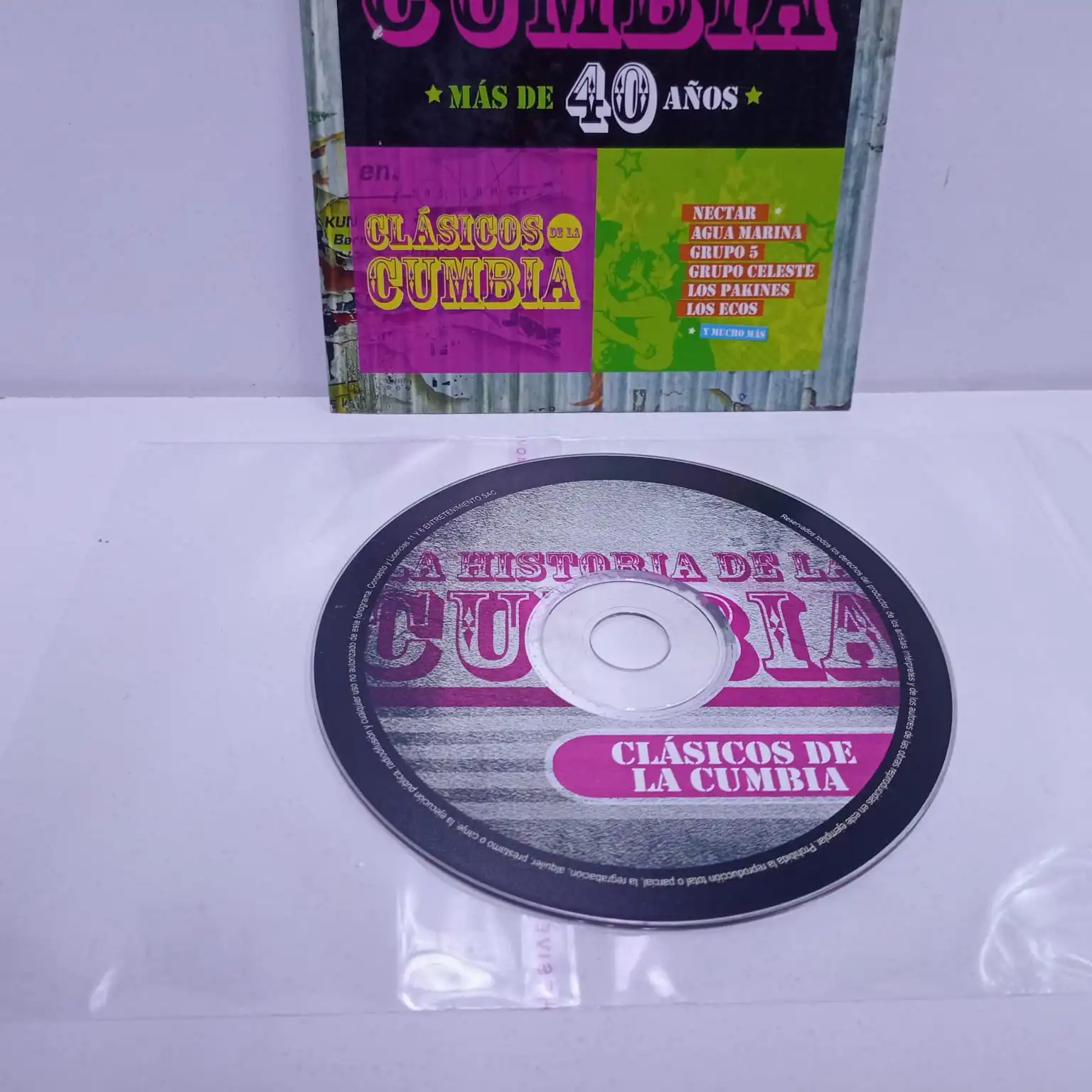 Grupo 5 – La Historia De La Cumbia Vol 2 «Más De 40 Años» (CD) - Imagen 3