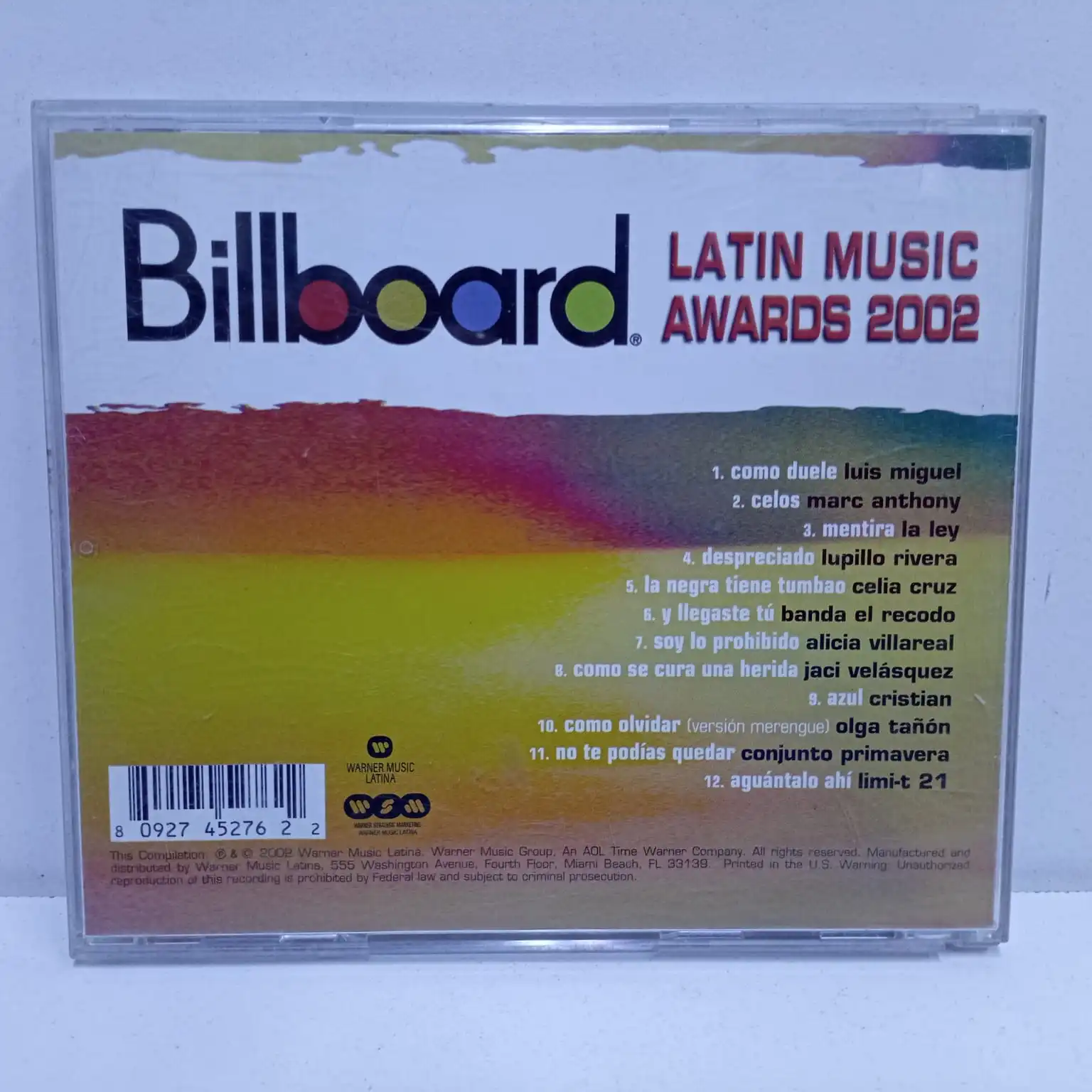 Billboard Latin Music 2002 (CD) - Imagen 2