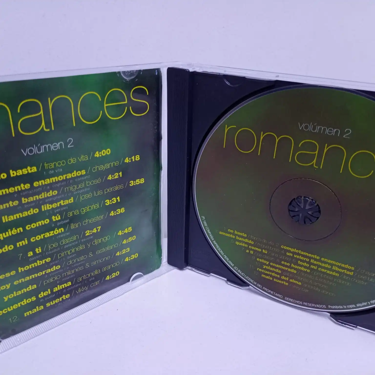 Romances – Vol 2 (CD) - Imagen 2