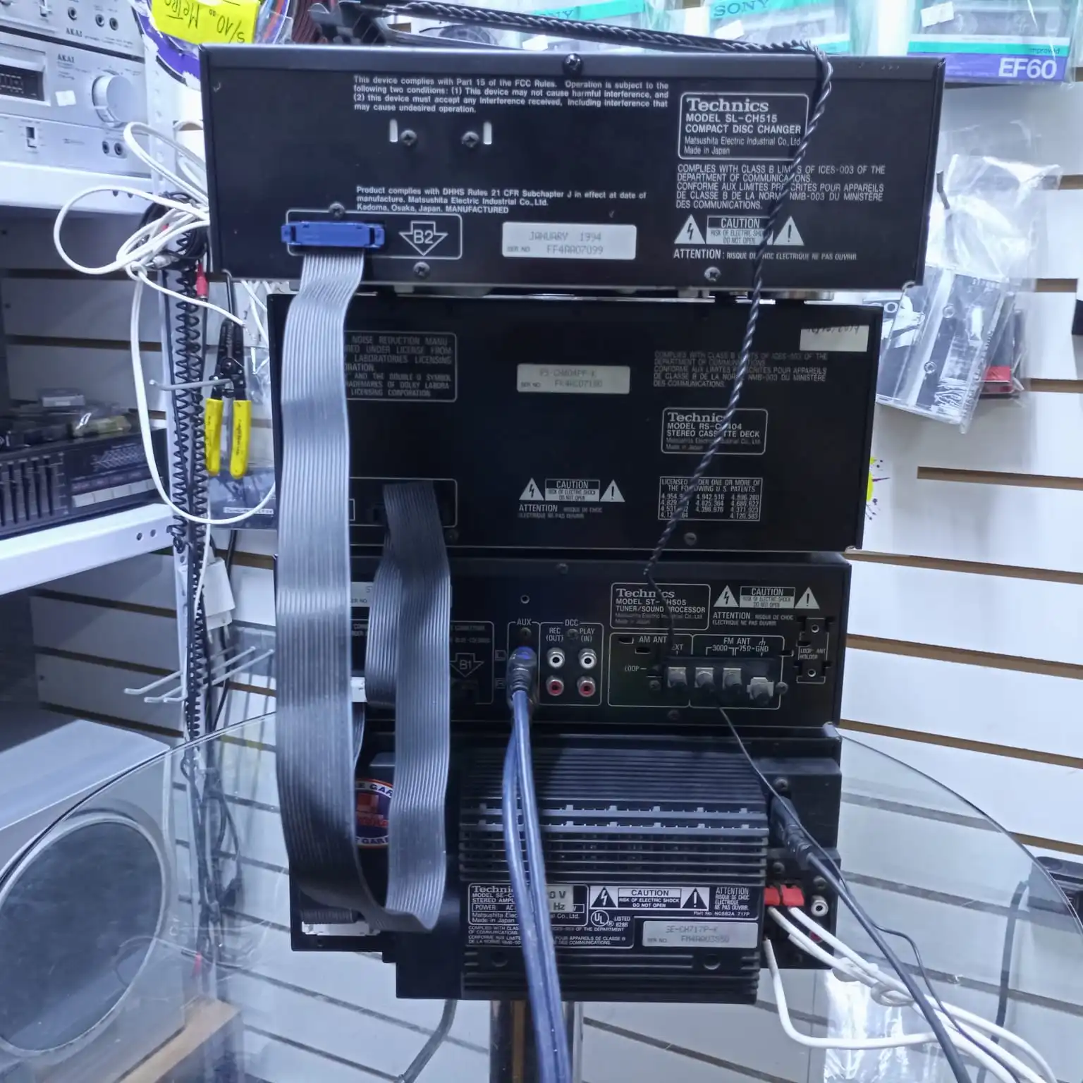 Mini Componente Technics + Parlantes - Imagen 6