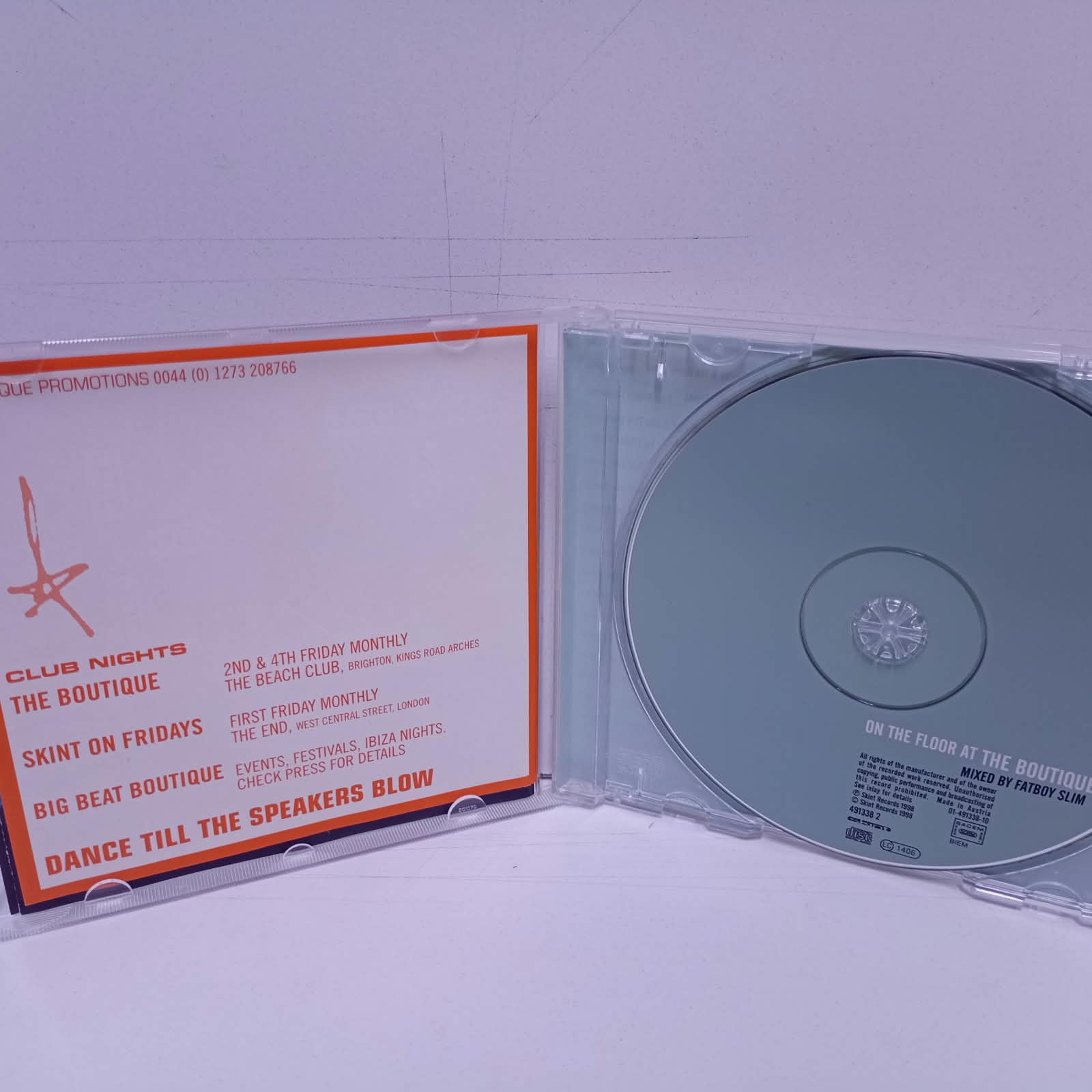 Fatboy Slim – On The Floor At The Boutique (CD) - Imagen 2