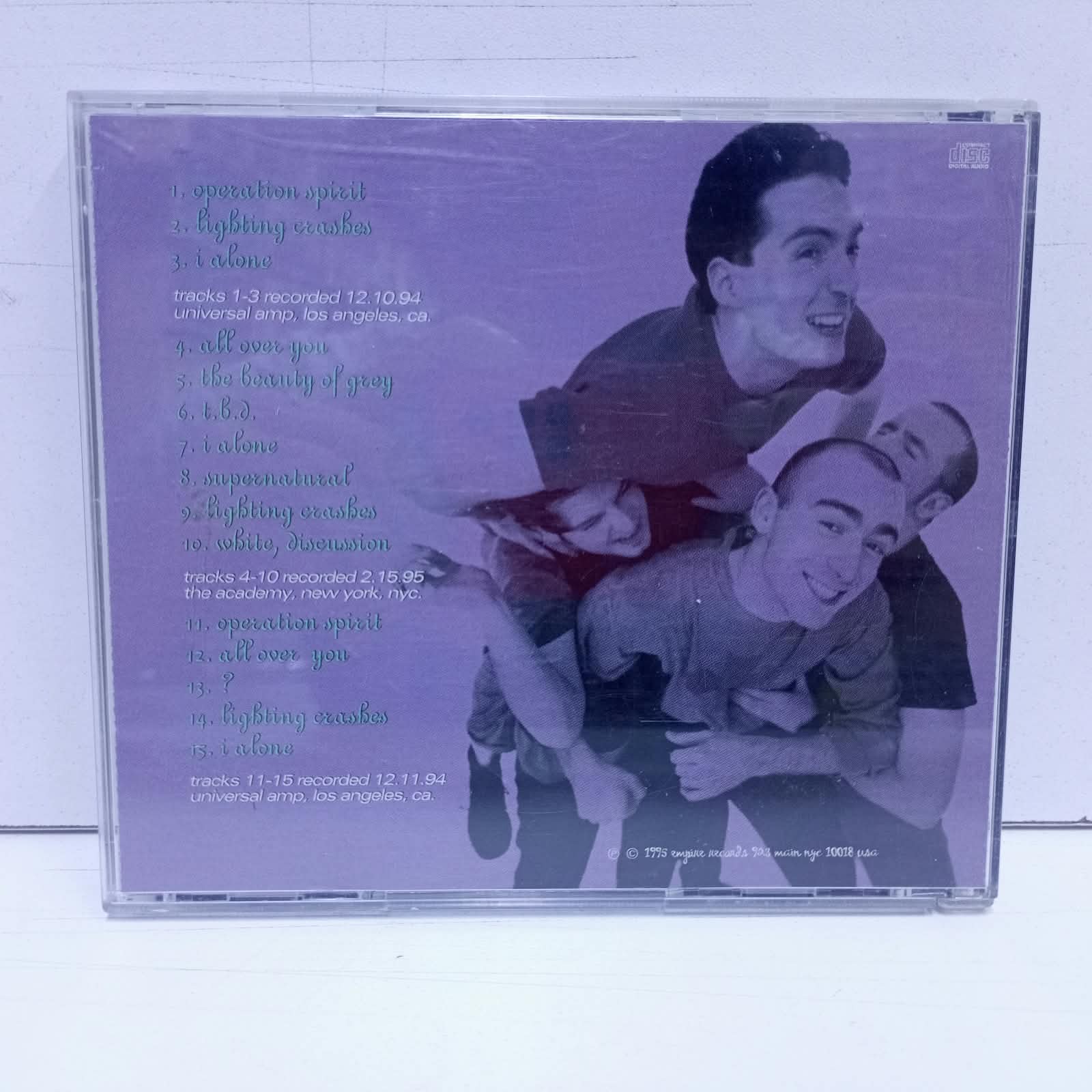 Live – Forever Alone (CD) - Imagen 2