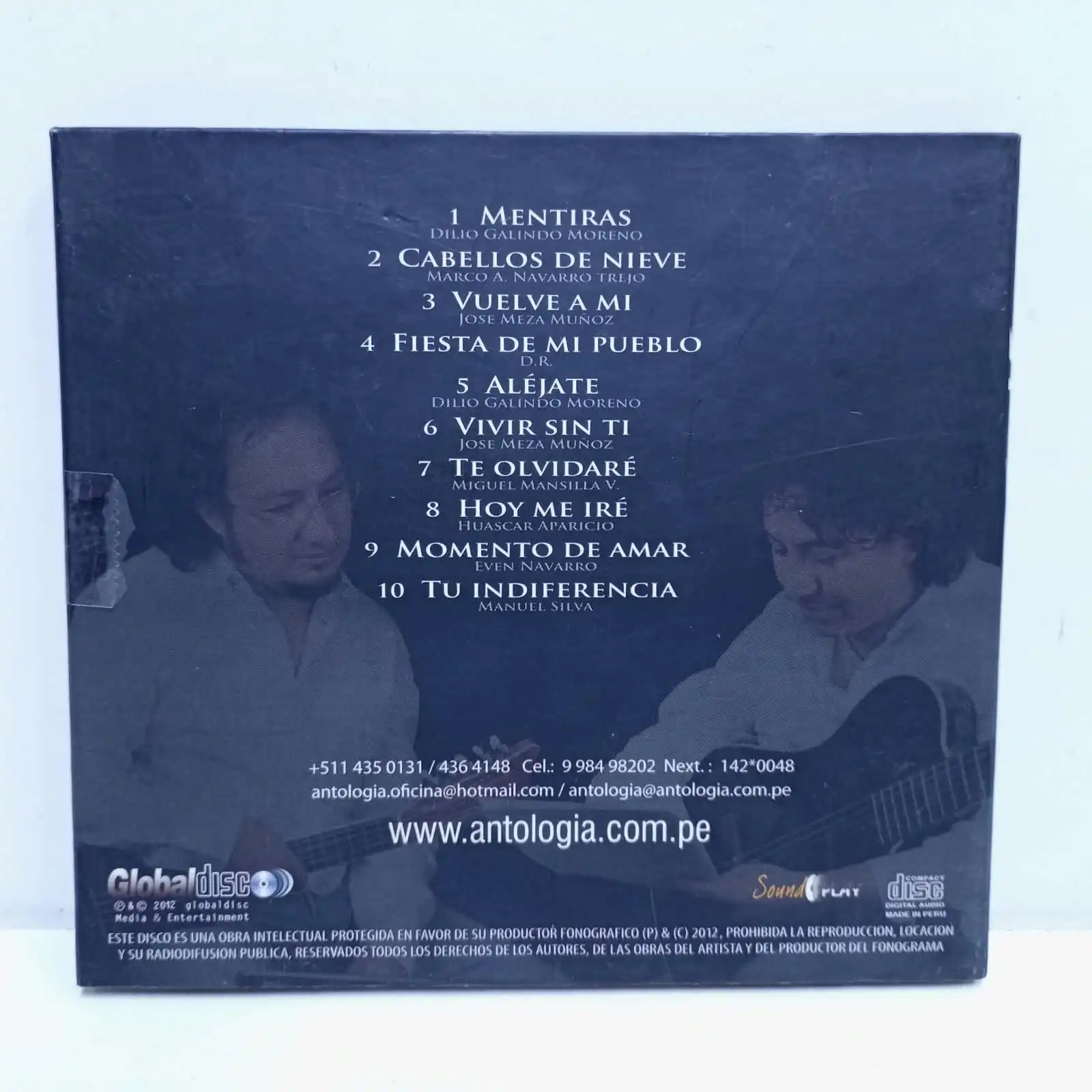 Antologia – Vuelve a mi (CD) - Imagen 3