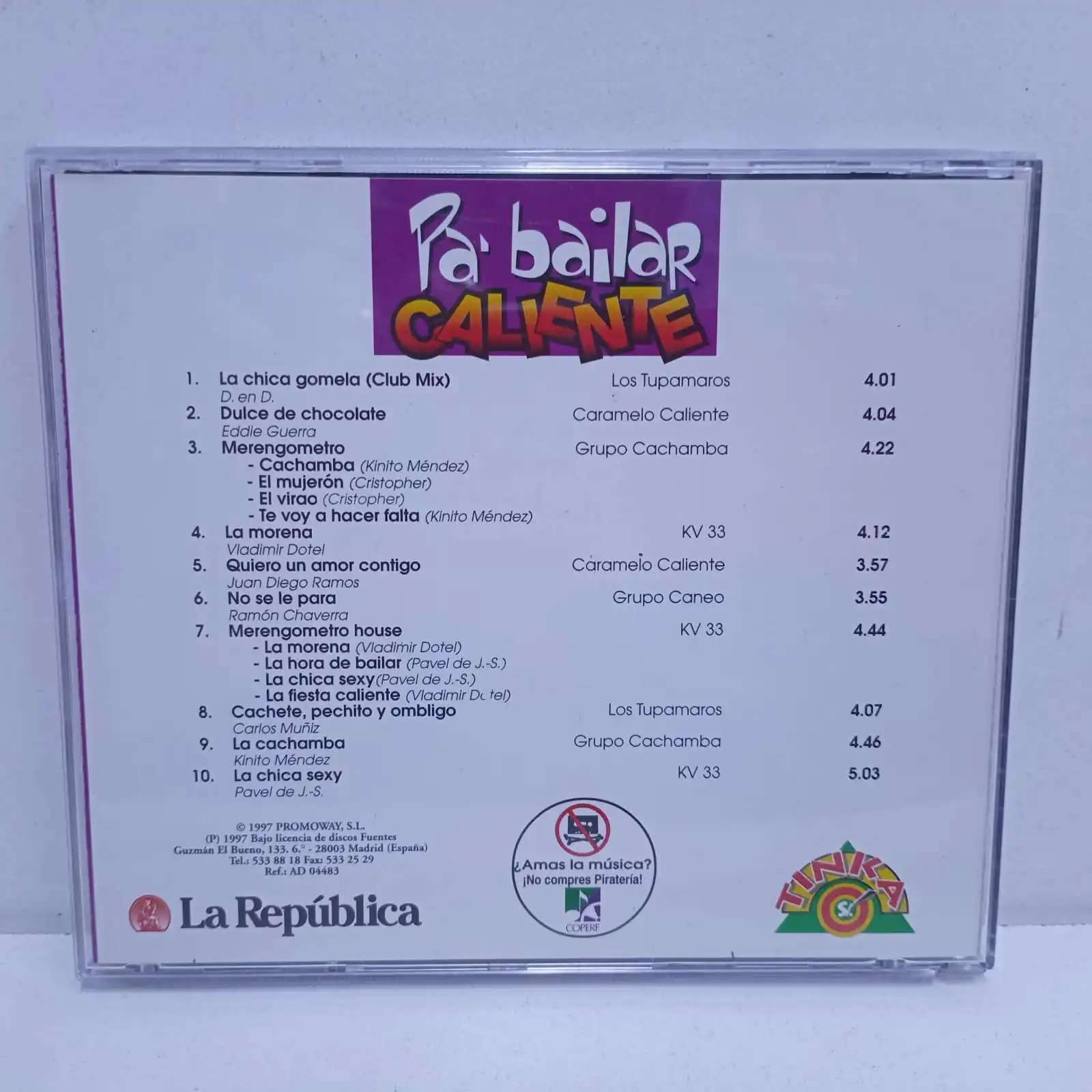 Pa’ Bailar Caliente 2 (CD) - Imagen 2