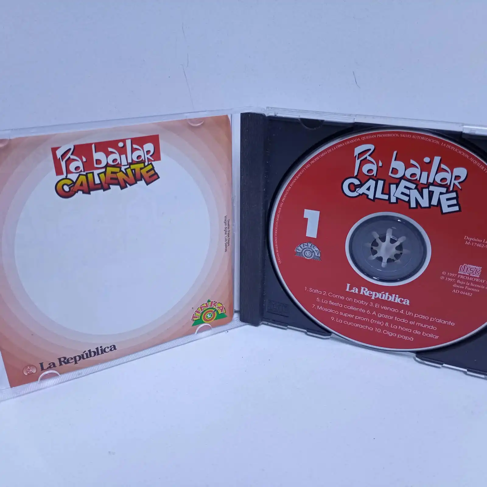 Pa Bailar Caliente 1 (CD) - Imagen 3