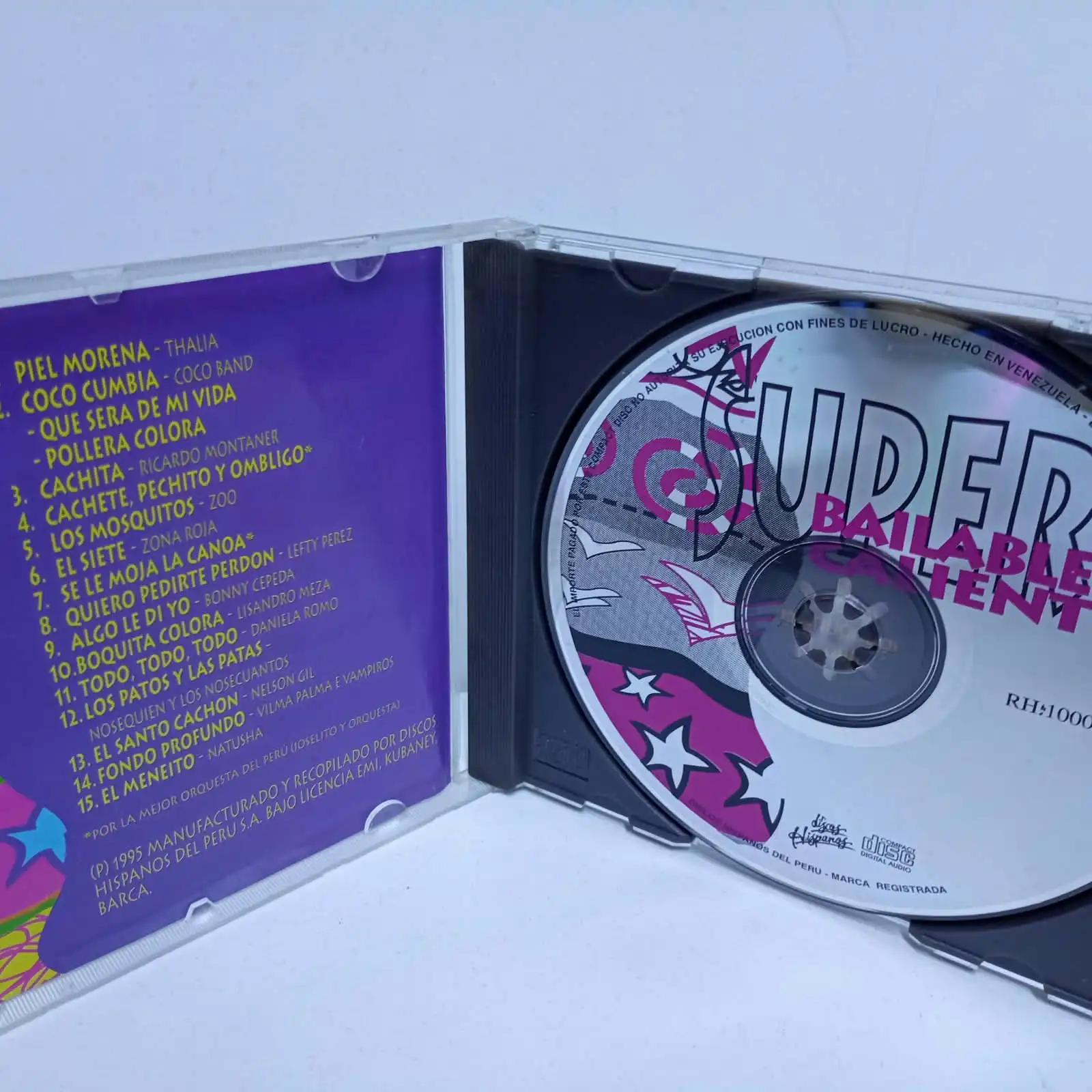 Super Bailables y Calientes (CD) - Imagen 3