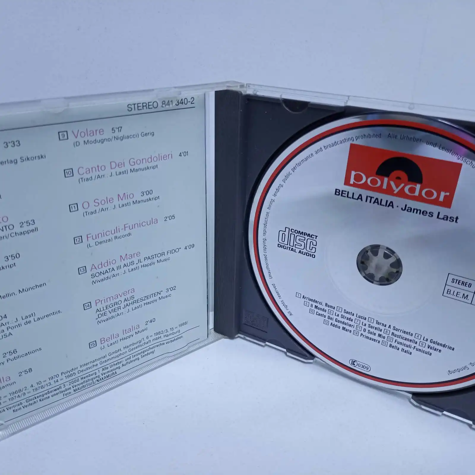 James Last – Bella Italia (CD) - Imagen 2