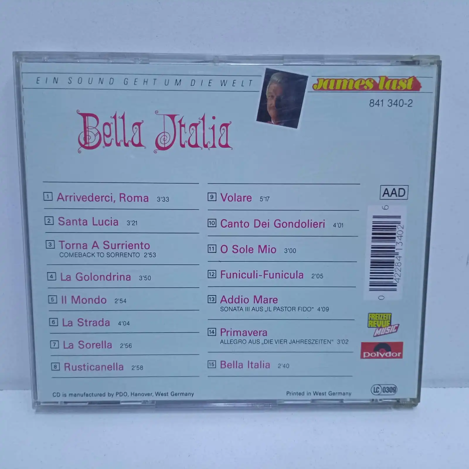 James Last – Bella Italia (CD) - Imagen 3