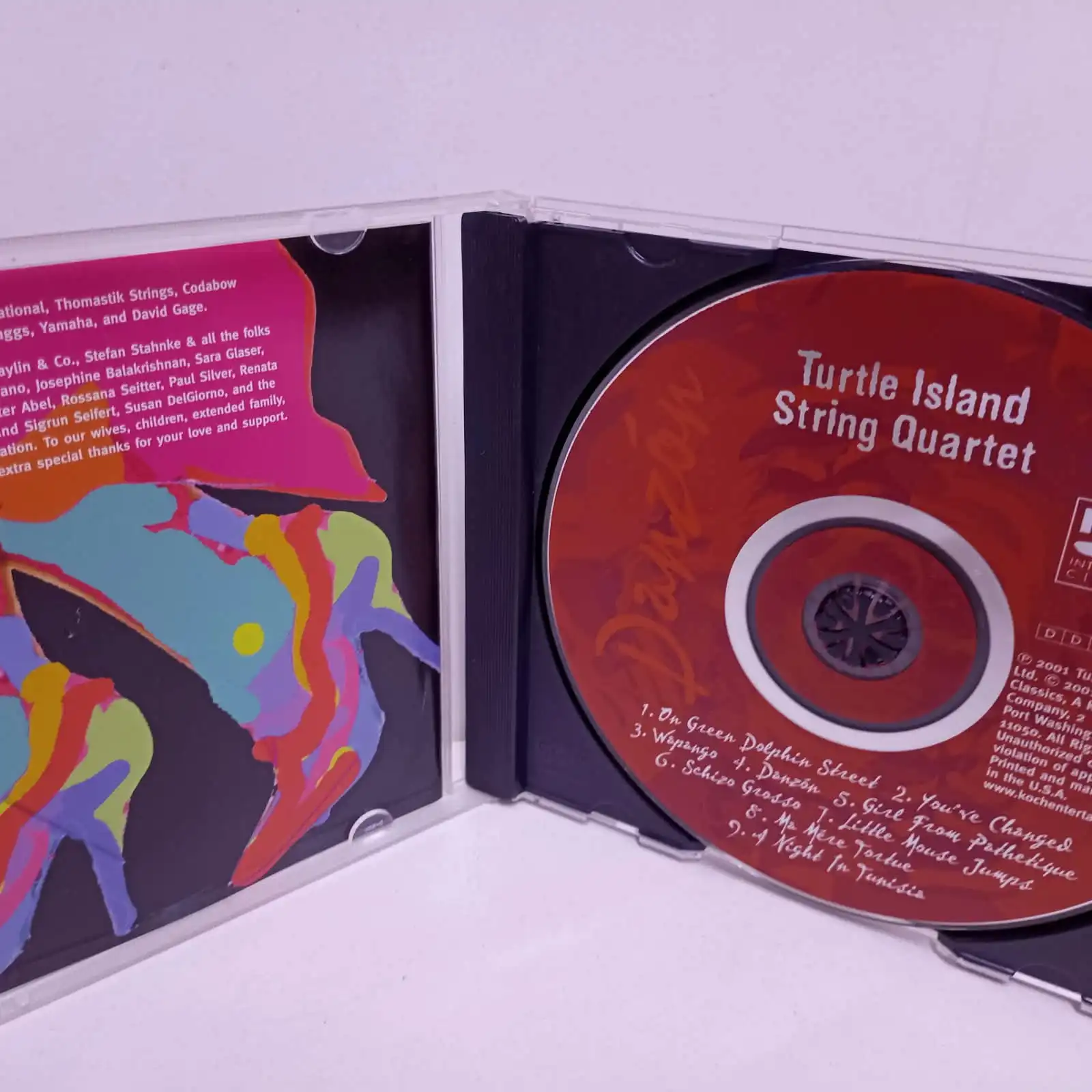 Turtle Island String Quartet Featuring Paquito D’Rivera – Danzon (CD) - Imagen 3