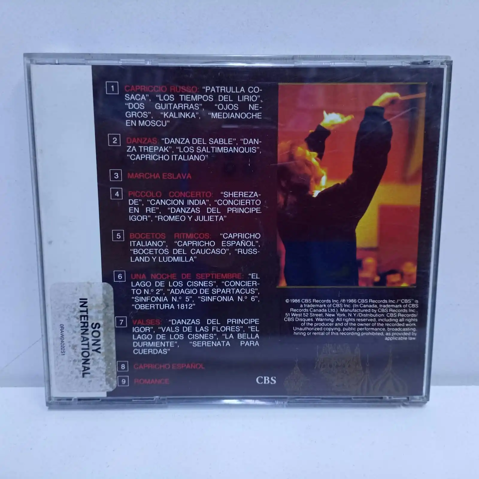 Luis Cobos – Capriccio Russo (CD) - Imagen 3