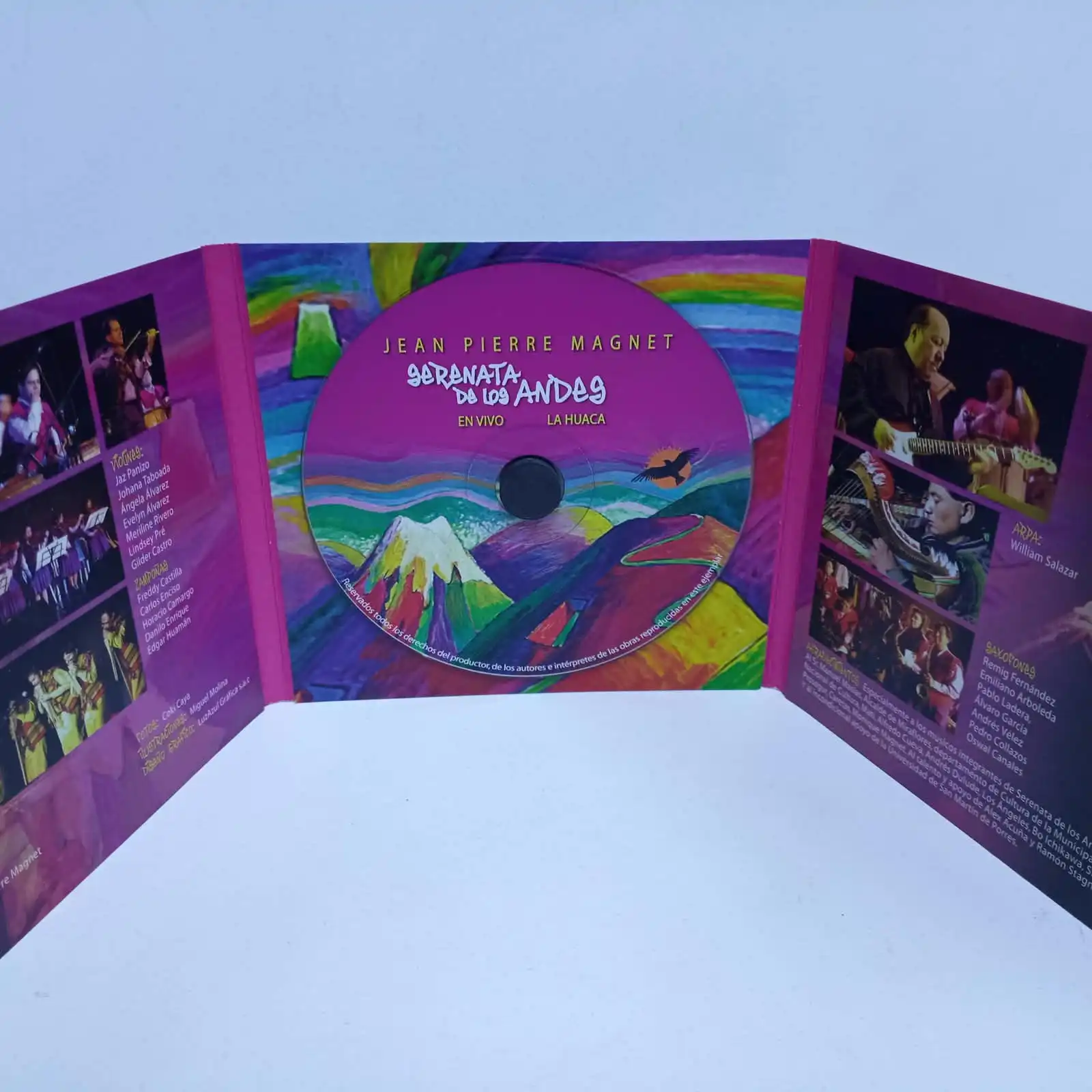 Jean Pierre Magnet – Serenata de los Andes en Vivo (CD) - Imagen 2