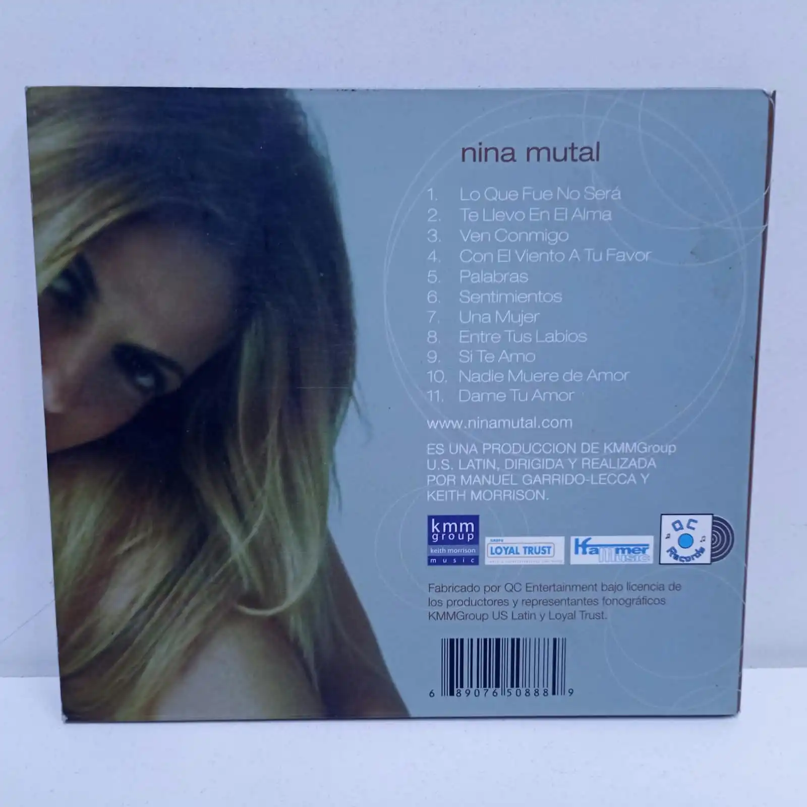 Nina Mutal – Con El Viento A Tu Favor (CD) - Imagen 2