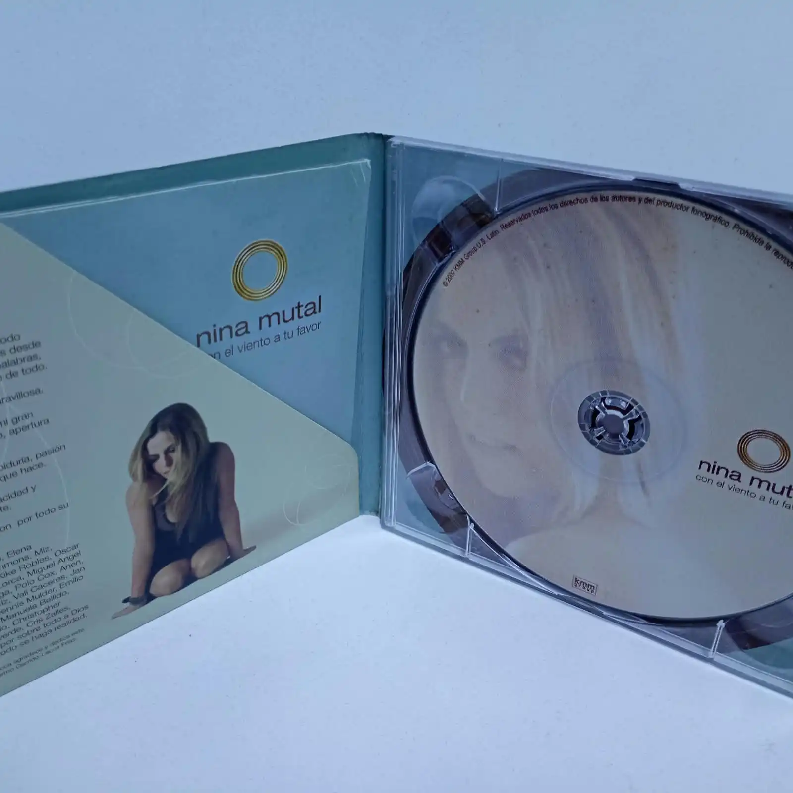 Nina Mutal – Con El Viento A Tu Favor (CD) - Imagen 3