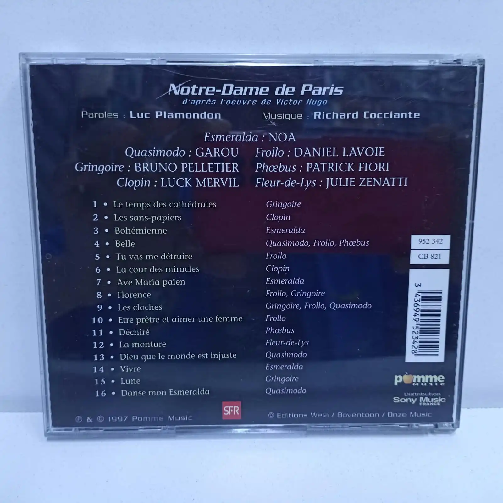Luc Plamondon, Richard Cocciante – Notre-Dame De Paris (CD) - Imagen 2