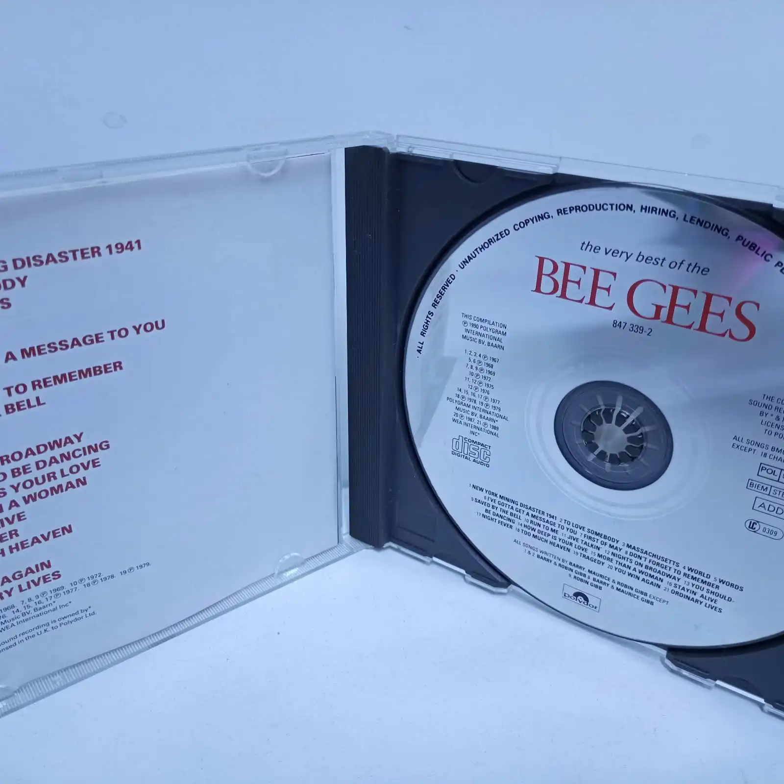 Bee Gees – The Very Best Of The Bee Gees (CD) - Imagen 2