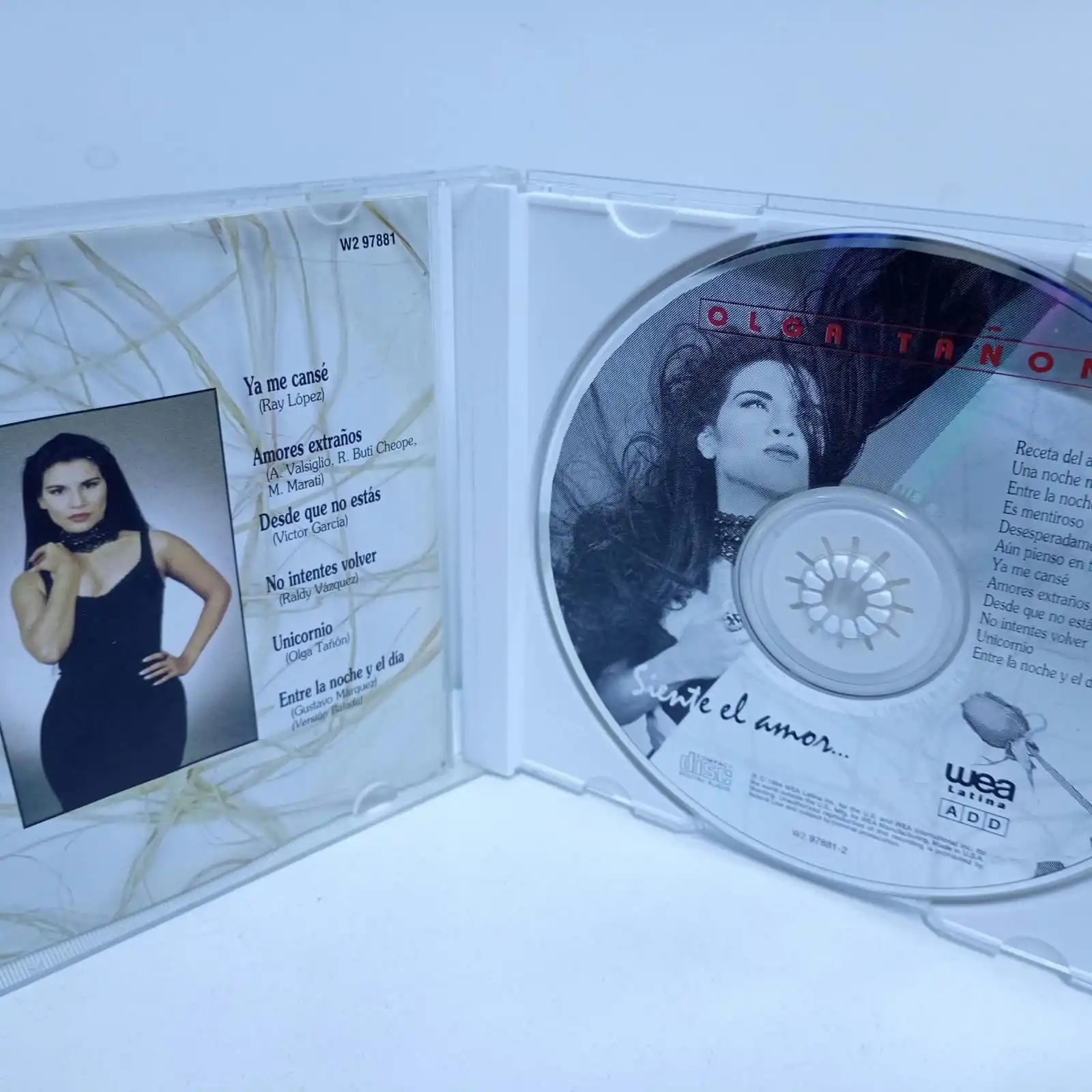 Olga Tañón – Siente El Amor (CD) - Imagen 2
